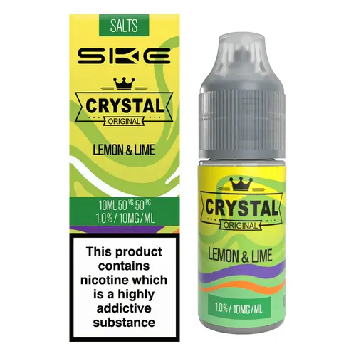  Lemon & Lime Nic Salt E-Liquid by SKE Crystal Original 10ml 