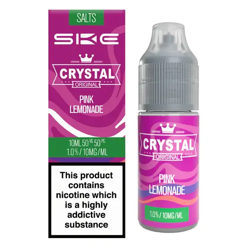  Pink Lemonade Nic Salt E-Liquid by SKE Crystal Original 10ml 