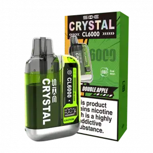 Double Apple SKE Crystal CL6000 Disposable Vape