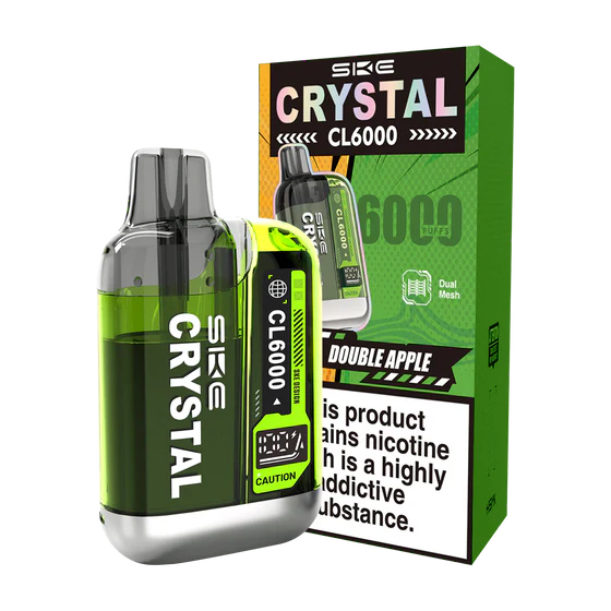 Double Apple SKE Crystal CL6000 Disposable Vape