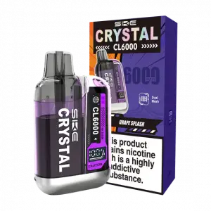 Grape Splash SKE Crystal CL6000 Disposable Vape