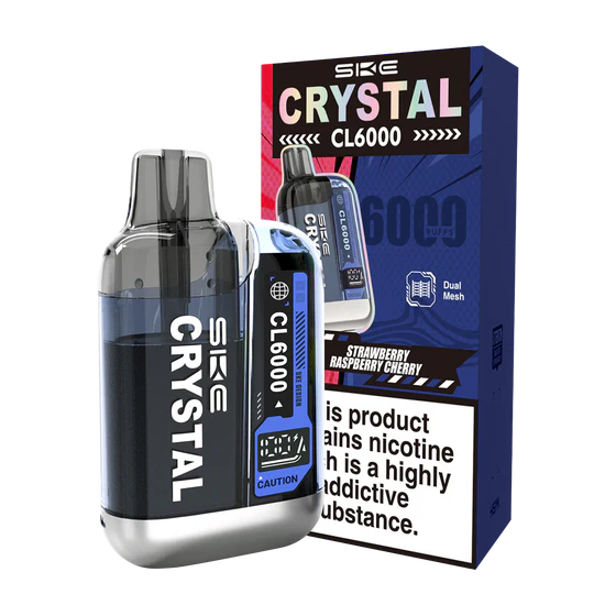 Strawberry Raspberry Cherry SKE Crystal CL6000 Disposable Vape