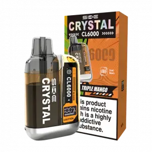 Triple Mango SKE Crystal CL6000 Disposable Vape