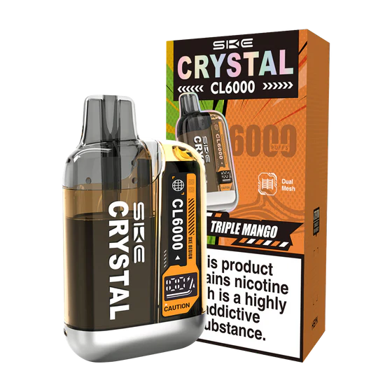 Triple Mango SKE Crystal CL6000 Disposable Vape