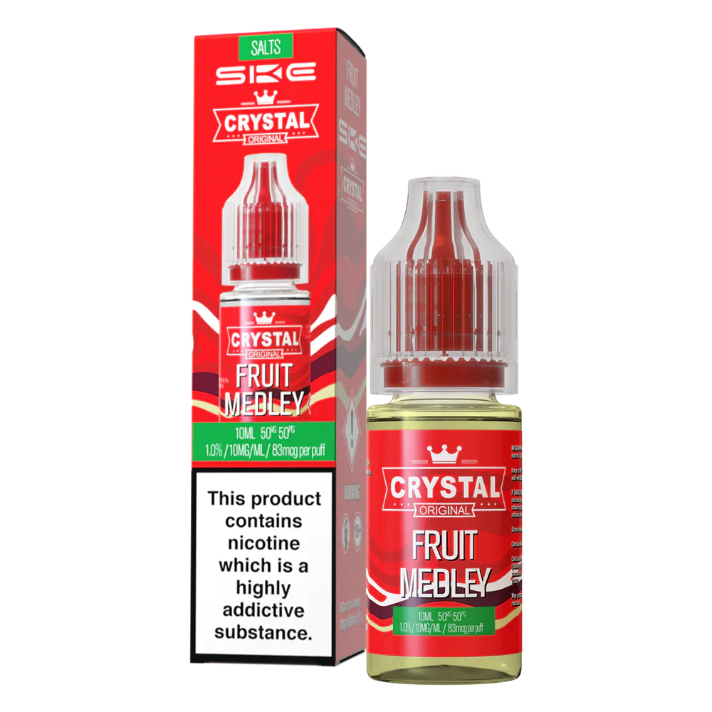 Fruit Medley Nic Salt E-Liquid by SKE Crystal Original 10ml