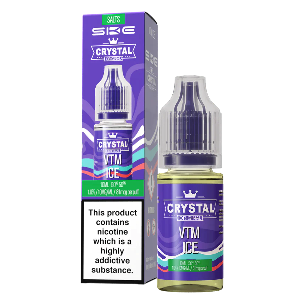 VMT Ice Nic Salt E-Liquid by SKE Crystal Original 10ml