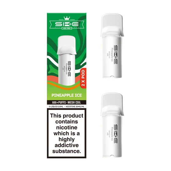 Pineapple Ice SKE 600 Pro Prefilled Pods 10mg