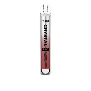 Crystal Bar Pro Disposable Vape by SKY - Blueberry Cherry Cranberry - 20mg (600 Puff)