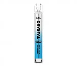 Crystal Bar Pro Disposable Vape by SKY - Blue Sour Raspberry20mg 