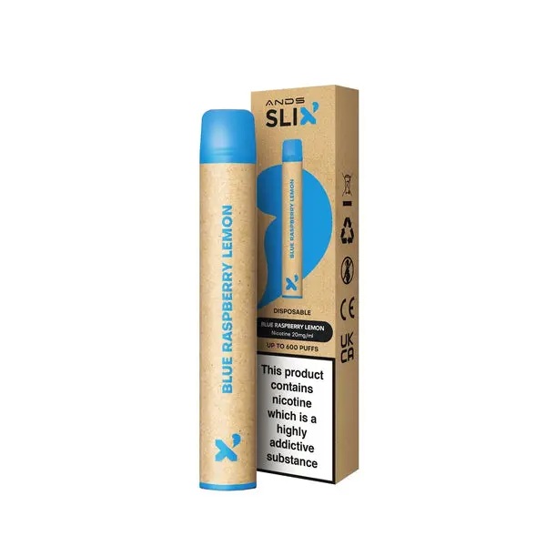 Blue Raspberry Lemon by Slix Disposable Vapes 20mg