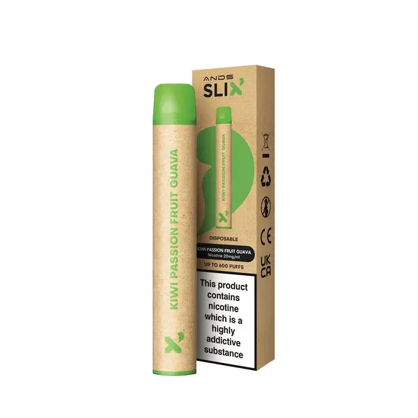 Kiwi Passion Fruit Guava by Slix Disposable Vapes 20mg