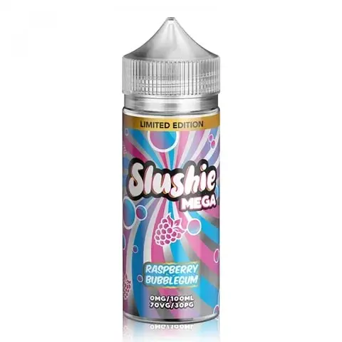 Slushie E Liquid - Raspberry Bubblegum Slush - 100ml