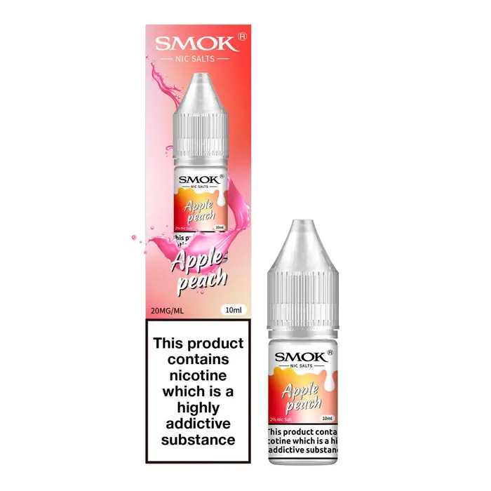 Apple Peach Nic Salt E-Liquid by Smok 10ml