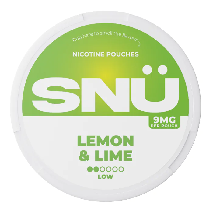 Lemon & Lime Nicotine Pouches by SNU