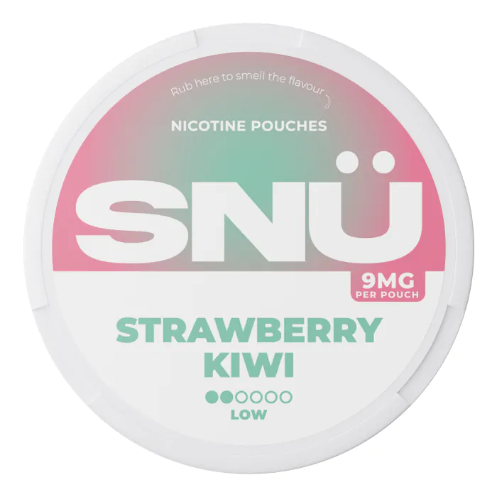 Strawberry Kiwi Nicotine Pouches by SNU