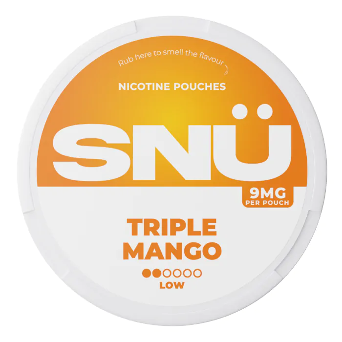 Triple Mango Nicotine Pouches by SNÜ