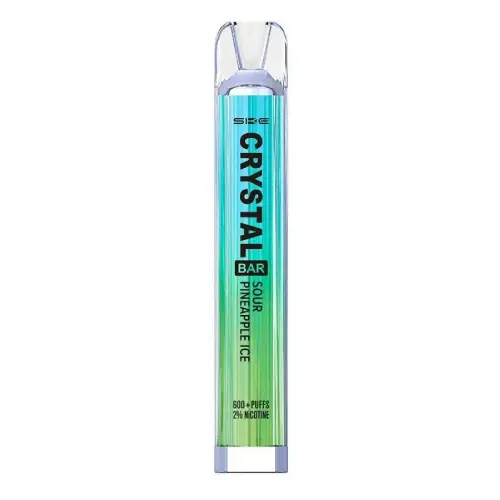 Sour Pineapple Ice SKE Crystal Bar 600 Puff  Disposable Vape