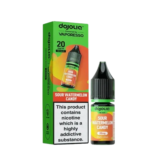 Sour Watermelon Candy Nic Salt E-Liquid by Vaporesso Dojo Liq 10ml