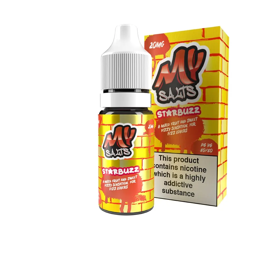  Starbuzz Nic Salt E-Liquid by My E Liquids 10ml 