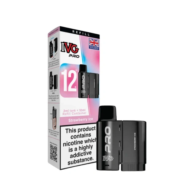 IVG Pro 12 Prefilled Pod - Strawberry Ice | 10mg