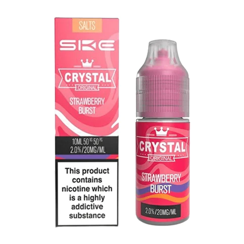  Strawberry Kiwi Nic Salt E-Liquid by SKE Crystal Original 10ml 