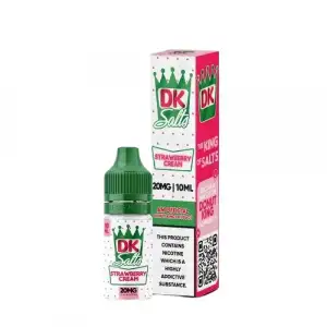 Strawberry Cream Nic Salt E-Liquid by Donut King DK Salts 10ml