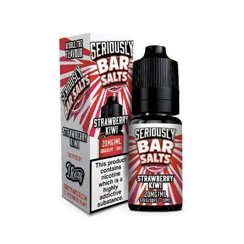 Strawberry Kiwi Nic Salt E-Liquid by Seriously Bar Salts By Doozy 10ml