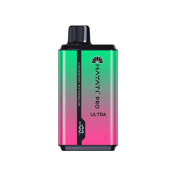 Strawberry Watermelon by Zero Nicotine Hayati Pro Ultra Max Disposable Vape