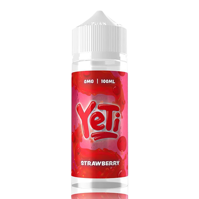 Yeti E Liquid No Ice - Strawberry - 100ml