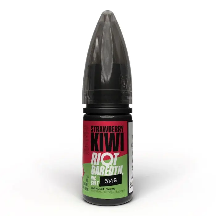  Strawberry Kiwi Nic Salt Eliquid by Riot Squad  Bar Edition 10ml 