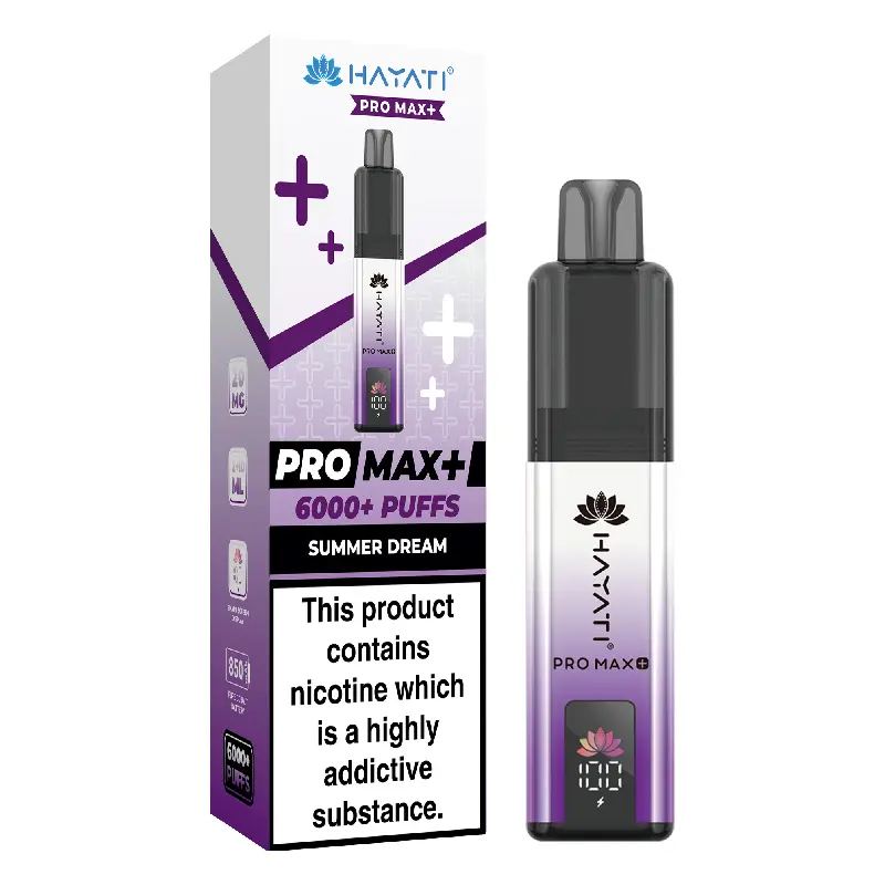 Summer Dream Hayati Crystal Pro Max Plus Disposable Vape 20mg | Vape And Go
