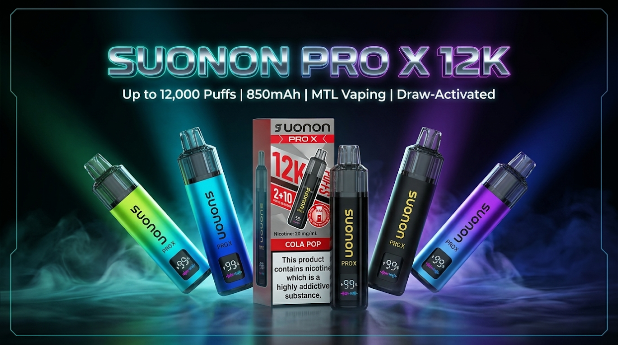 Key Features of Suonon Pro X 12k Pod Kit