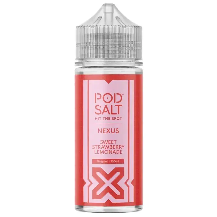  Pod Salt Nexus - Sweet Strawberry Lemonade - 100ml 