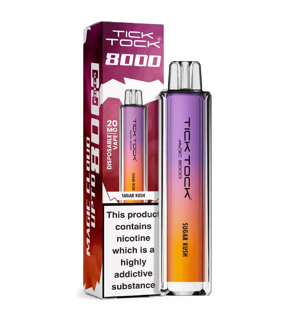 Tick Tock Magic 8000 Disposable Vape 20mg