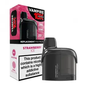 Strawberry Ice Vampire Vape 10K Refill Pod