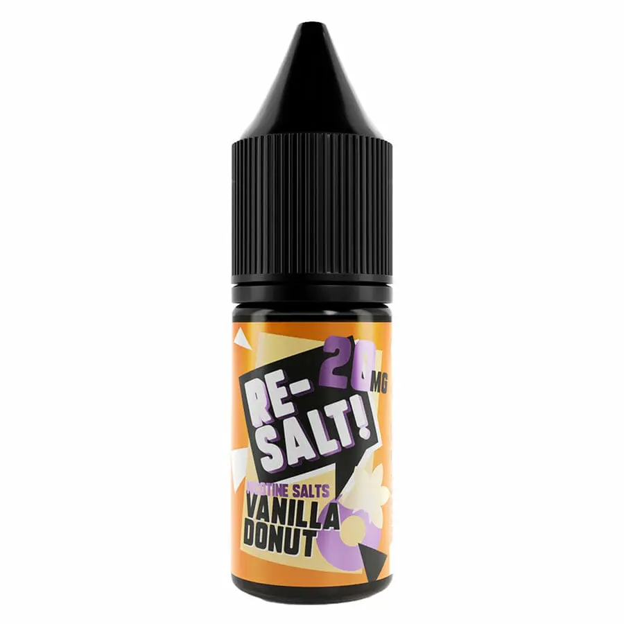 Vanilla Donut Nic Salt E-Liquid by Re Salt 10ml