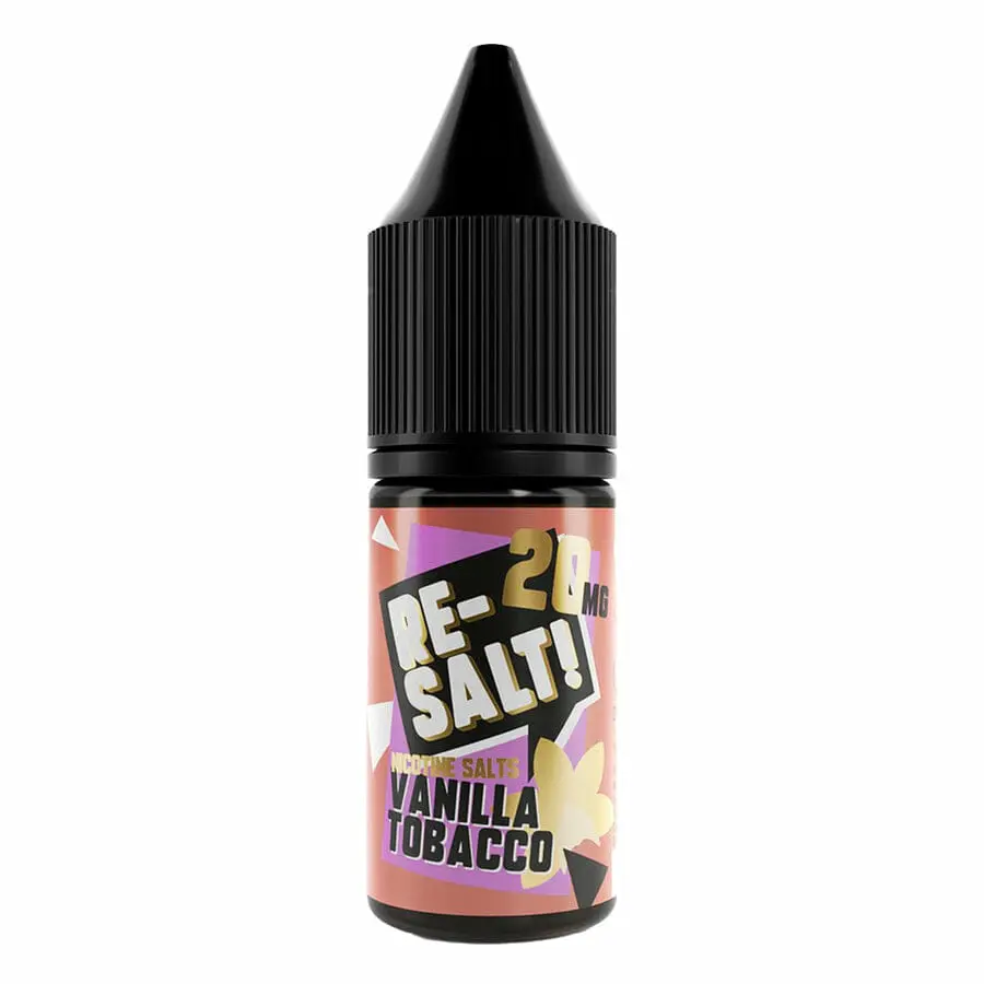  Vanilla Tobacco Nic Salt E-Liquid by Re Salt 10ml  