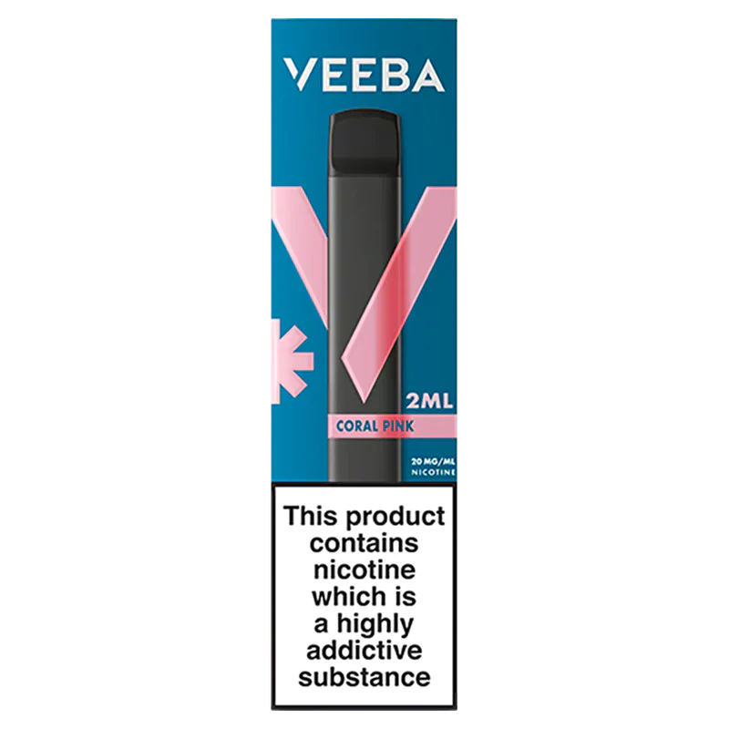  Coral Pink | Veeba Disposable Vape 20mg by IQOS 