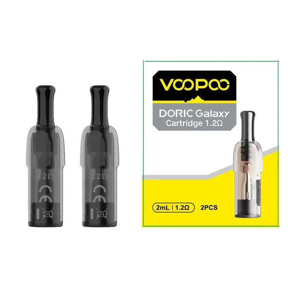  VooPoo Doric Galaxy Replacement Pods 2ml - 2 Pack | 0.7 ohm 