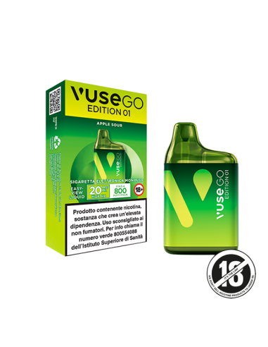 Vuse Go Edition 1 Disposable Vape 20mg - Apple Sour