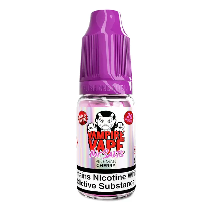 Pinkman Cherry Nic Salt E-Liquid by Vampire Vape 10ml