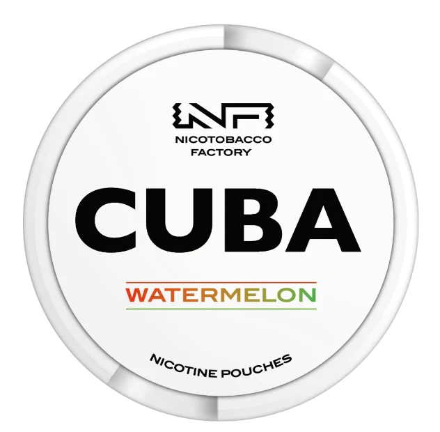 Watermelon Nicotine Pouches by Cuba White 16mg