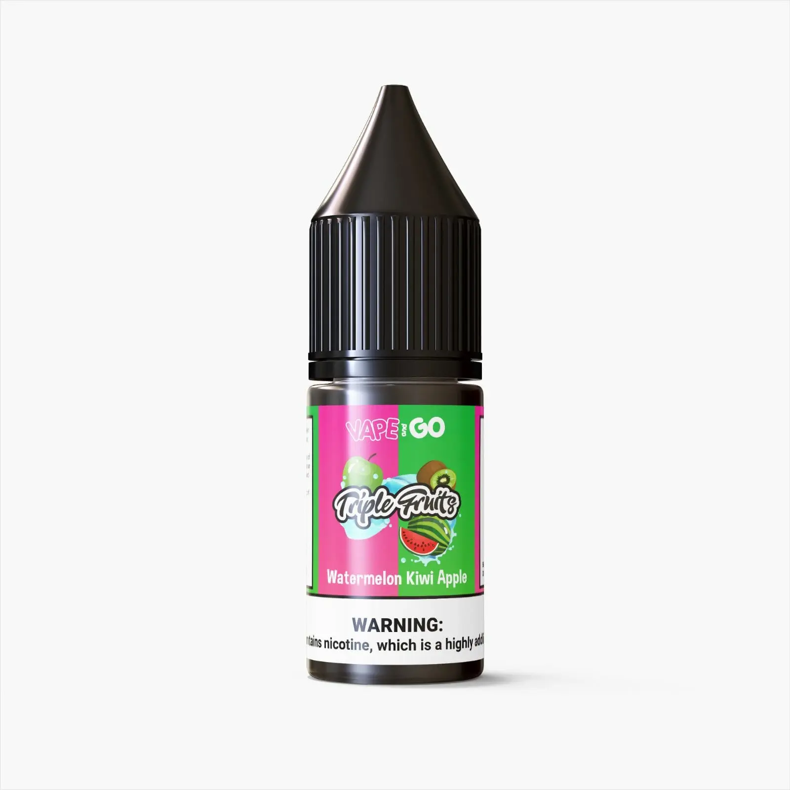 Watermelon Kiwi Apple Triple Fruits Nic Salt by Vape and Go 10ml