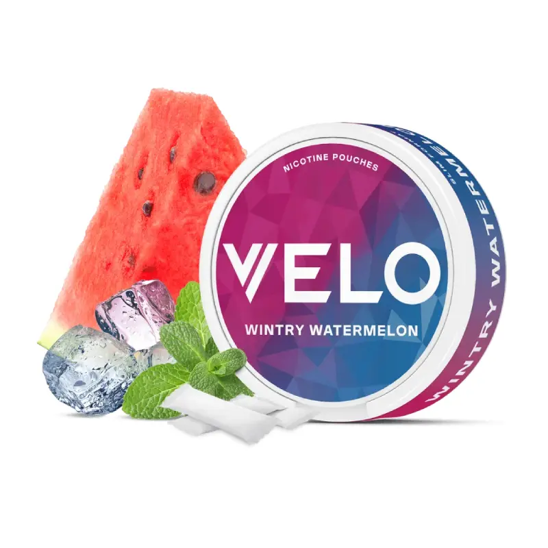  Wintry Watermelon Slim Nicotine Pouches by Velo 