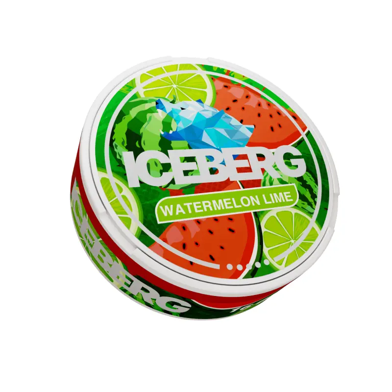  Watermelon Lime  Nicotine Pouches Extreme by Ice Berg 150mg/g 