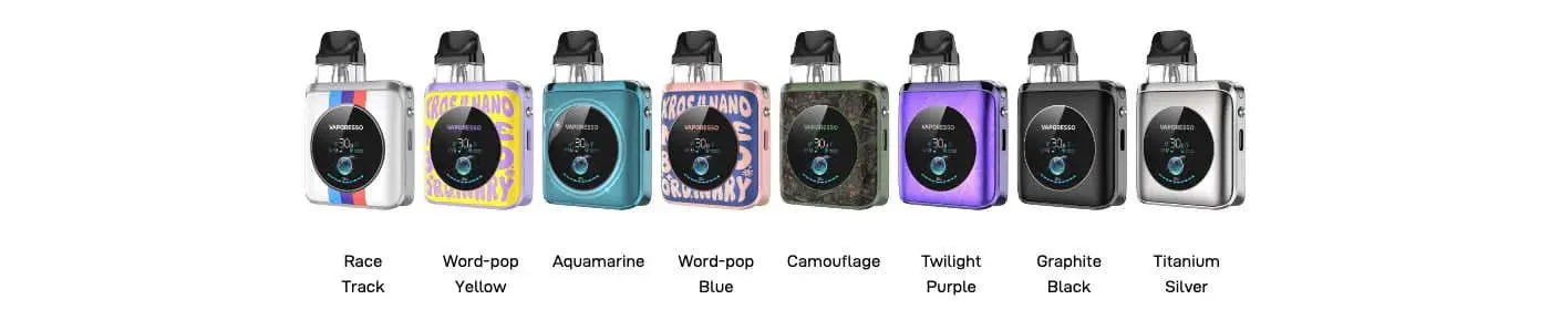 Xros Nano 4 pod colours