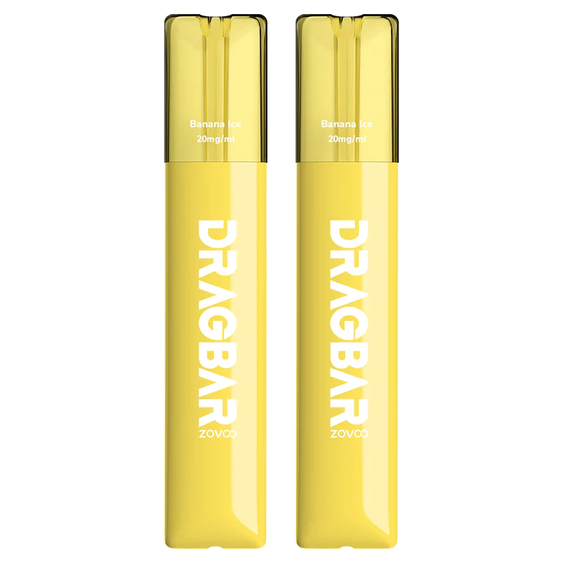  Banana Ice By Zovoo Dragbar Z700 SE Disposable Vape 20mg (Twin Pack) 