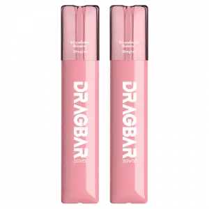 Strawberry Banana By Zovoo Dragbar Z700 SE Disposable Vape 20mg (Twin Pack)